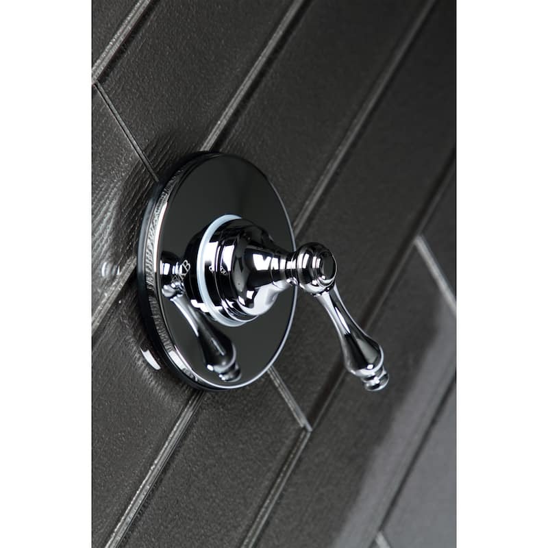 Kingston Brass Single-Handle Three-Way Diverter Valve with Trim Kit