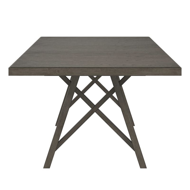 Harstad 72"-90" Wood Finish Extendable Dining Set by iNSPIRE Q Modern