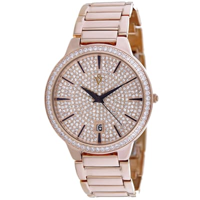 Christian Van Sant Women's Alessia Rose Gold Dial Watch - CV0294A - Rose Gold - 6 (36)