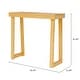 preview thumbnail 21 of 27, Modern Console Table Solid Wood for Entryway or Hallway Decor