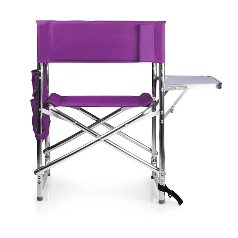Picnic Time Portable Purple Sports Chair