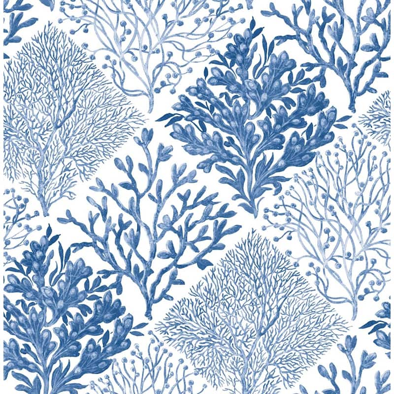 NextWall Seaweed Peel and Stick Wallpaper