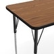 preview thumbnail 35 of 58, Commercial Adjustable Height Rectangular Activity Table-Standard Legs