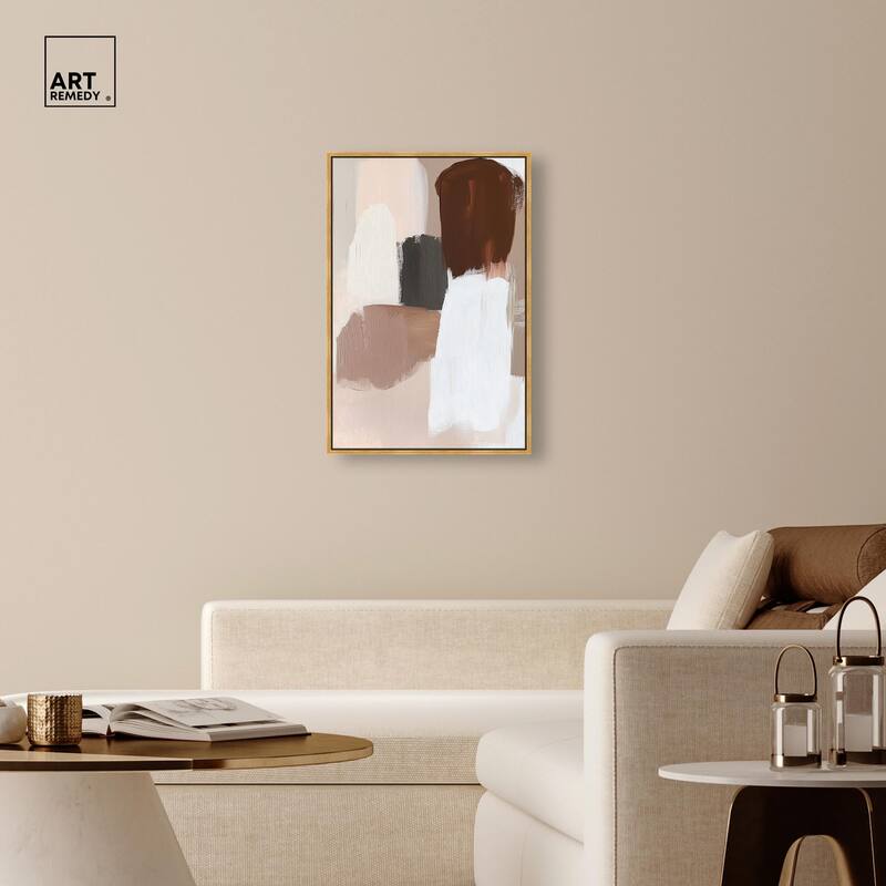 Veiled Browns Canvas by Art Remedy