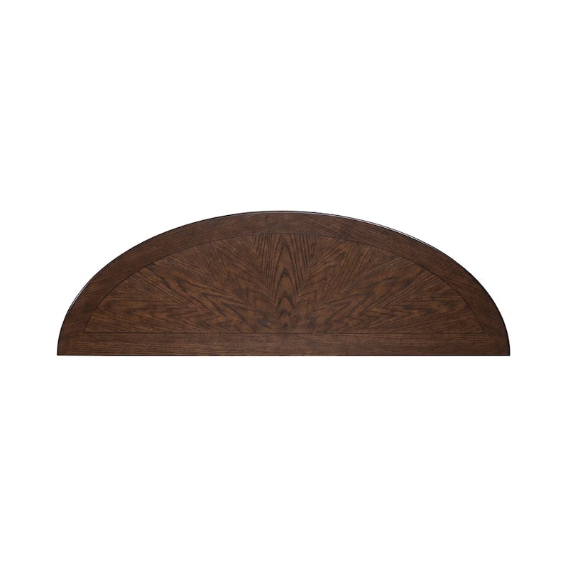 Liberty Furniture Allington Demilune Sofa Accent Table - Width 56" x Depth18" x Height 32"