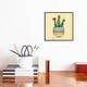 preview thumbnail 10 of 16, iCanvas "Flowering Succulent III" by Tava Studios Framed