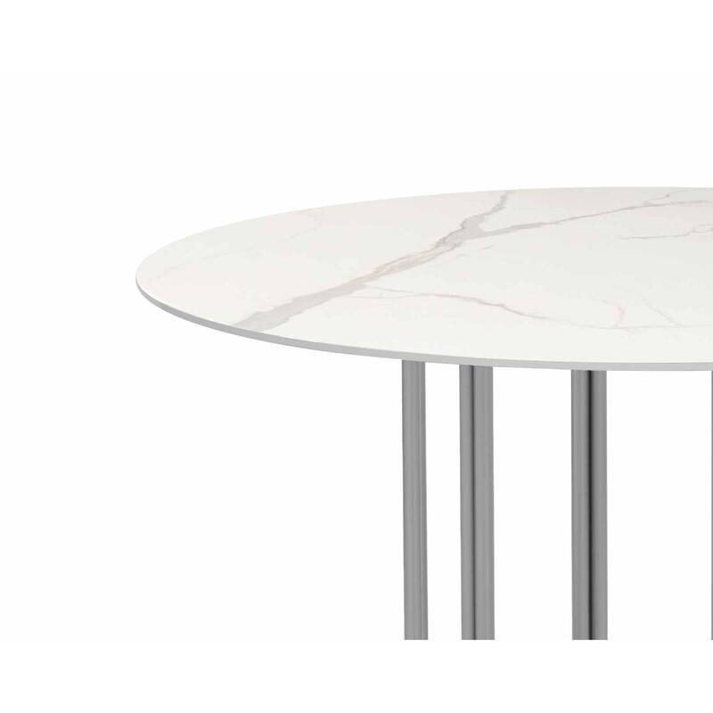 Somette Lacey Sintered Stone Dining Table