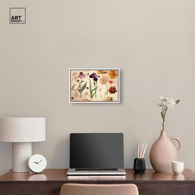 Floral Selection II Canvas by Art Remedy