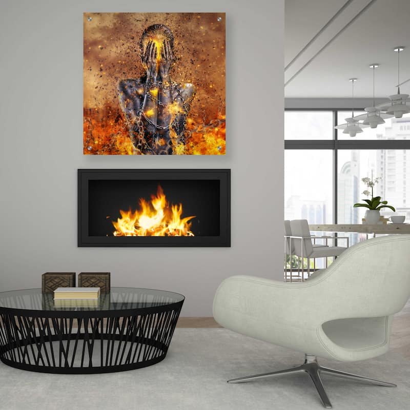Epic Art 'Through Ashes Rise' by Mario Sanchez Nevado, Acrylic Glass Wall Art