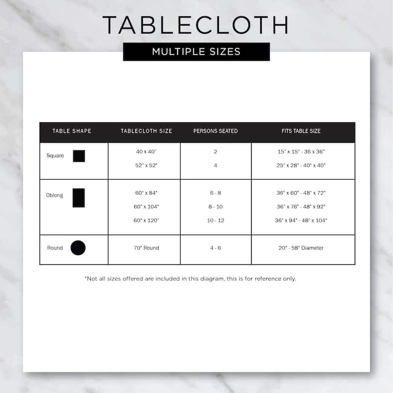 DII Garden Floral Print Outdoor Tablecloths