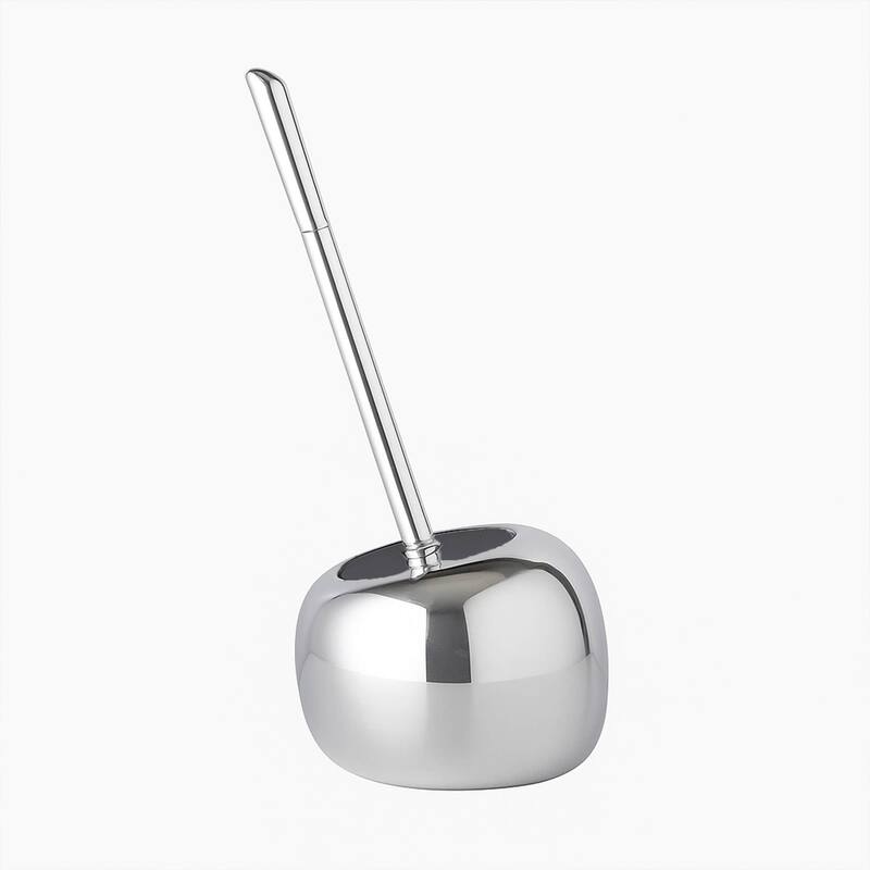 PISE Freestanding Toilet Brush and Holder Set - 15"H x 6"L x 6" W