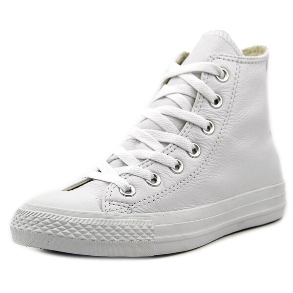 Shop Converse Chuck Taylor All Star Leather Hi Women Round