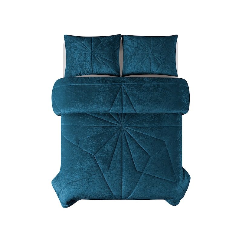 Gabriel Geometric Quilted Comforter Set