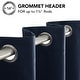 preview thumbnail 10 of 93, Deconovo Grommet Living Room Room Darkening Curtains (2 Panel)