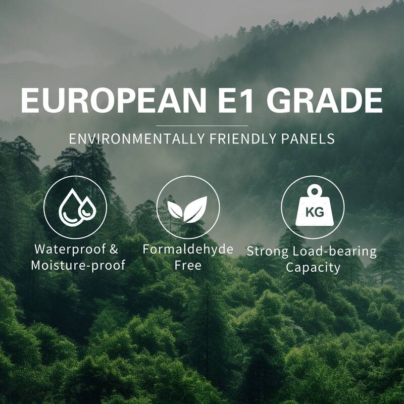 36" Wall-Mounted Floating Vanity with Premium Quartz Sand Basin, Grey Modern Storage Cabinet