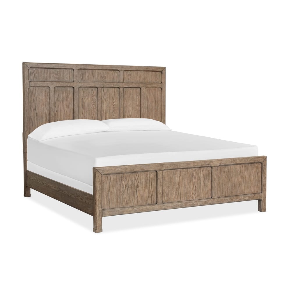 Magnussen Home Claremont Smokey Taupe Panel Bed