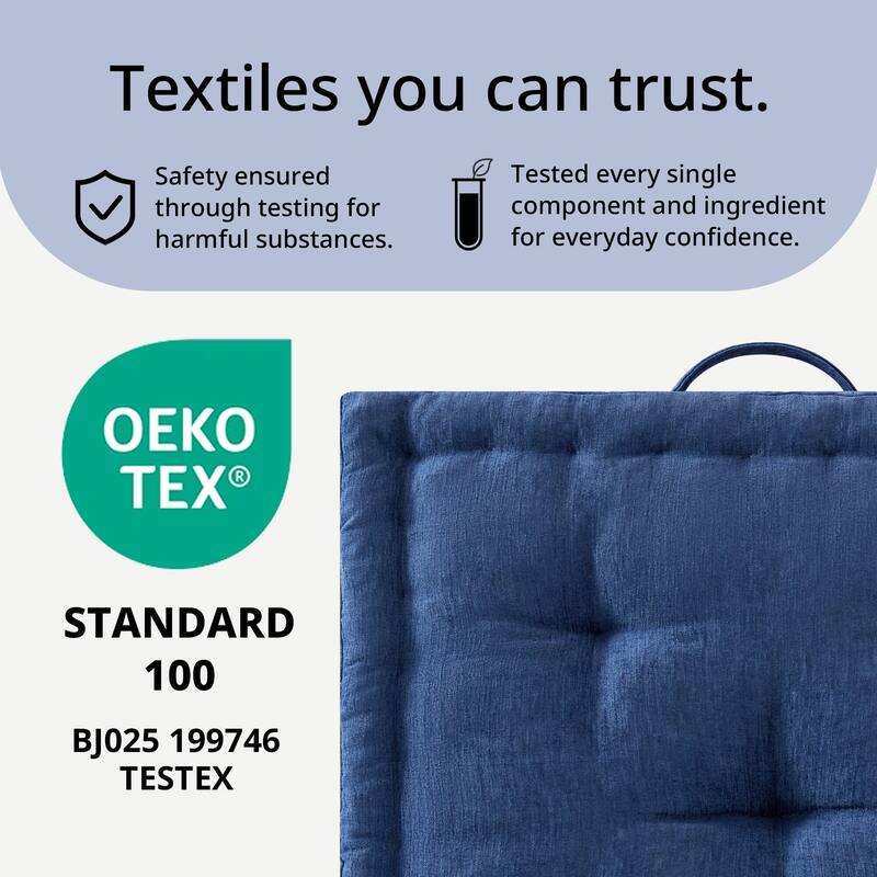 Intelligent Design Azza Poly Chenille Square Floor Pillow Cushion