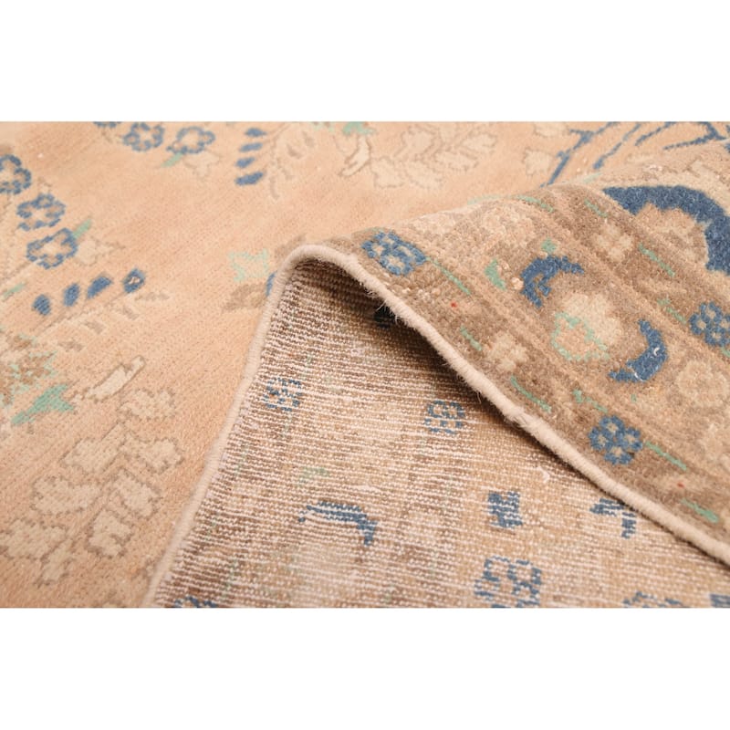 ECARPETGALLERY Hand-knotted Antalya Vintage Copper Wool Rug - 2'6 x 12'0