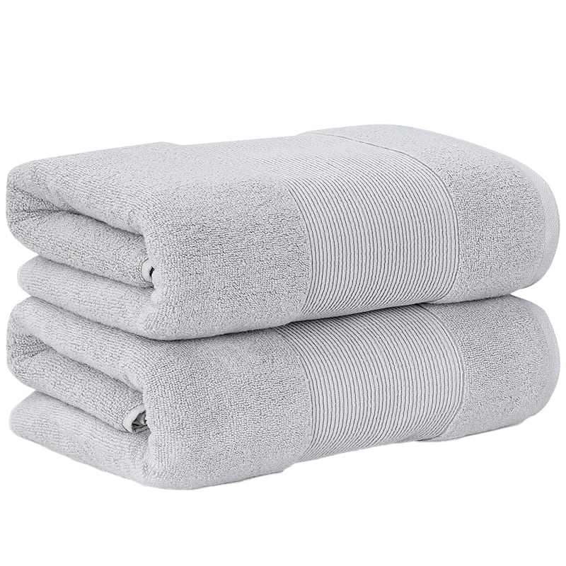 Modern Threads Air Cloud 2-Pack Oversized Bath Sheet Set