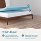 preview thumbnail 4 of 8, Lucid Firm 10-inch Gel Memory Foam Mattress
