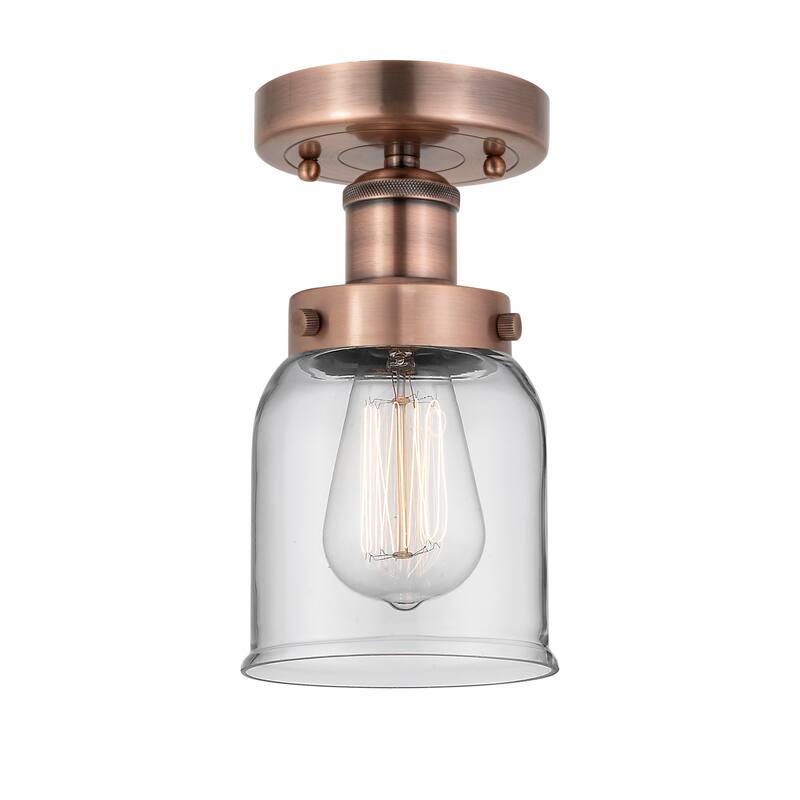 Innovations Lighting Bell - 1 Light 5" Semi-Flush Mount