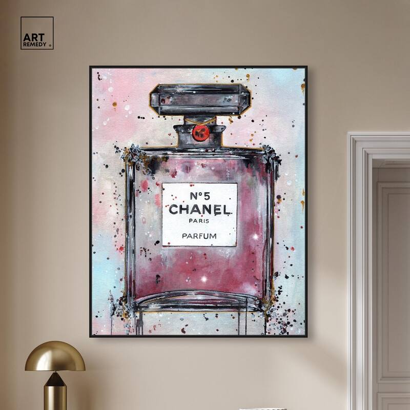 Doll Memories - Abstract Perfume Canvas by Art Remedy