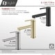 preview thumbnail 9 of 11, STYLISH Stainless Steel Single Handle Single Hole Bathroom Faucet - Faucet Height: 6 3/8" Spout Height: 3 7/8"