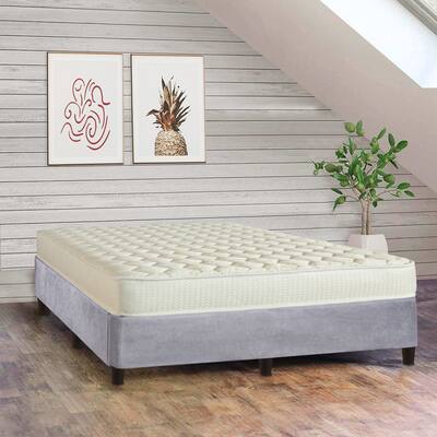 7-Inch Medium Firm High Density Poly Foam And 13" Platform Bed For Mattress,Comes With Legs To Eliminate Need For Bed Frame