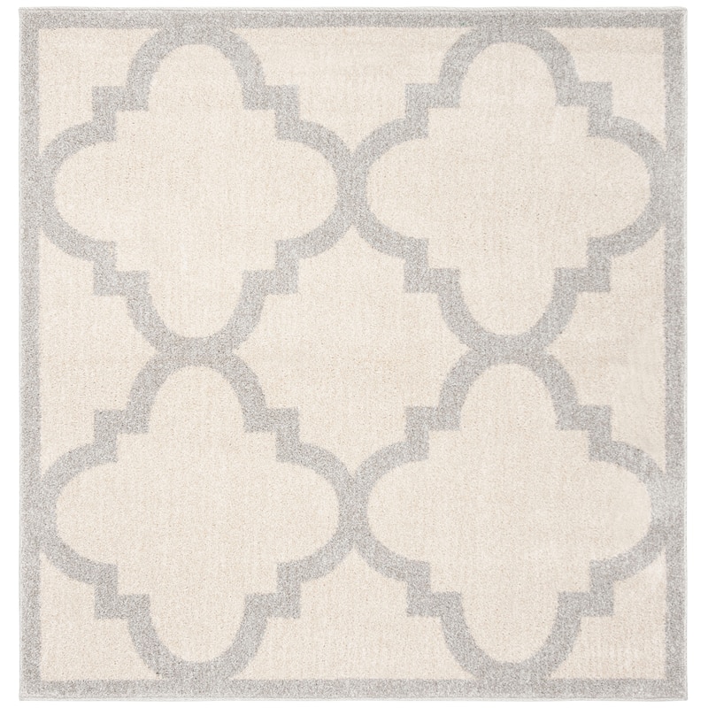 SAFAVIEH Amherst Elvana Modern Rug - 5' Square - Beige/Light Grey