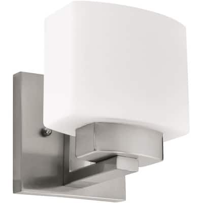 1 light hallway light nickel wall light alloy steel bedroom light