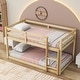 preview thumbnail 2 of 32, Twin Size Wood Loft Bed with Ladder and Fence for Kids