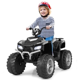 Honeyjoy 24V Kids Ride-On Electric ATV 4-Wheeler Quad Car with - See Details