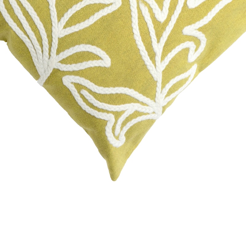 Liora Manne Visions I Windsor Indoor/Outdoor Pillow Lime 12"X20"