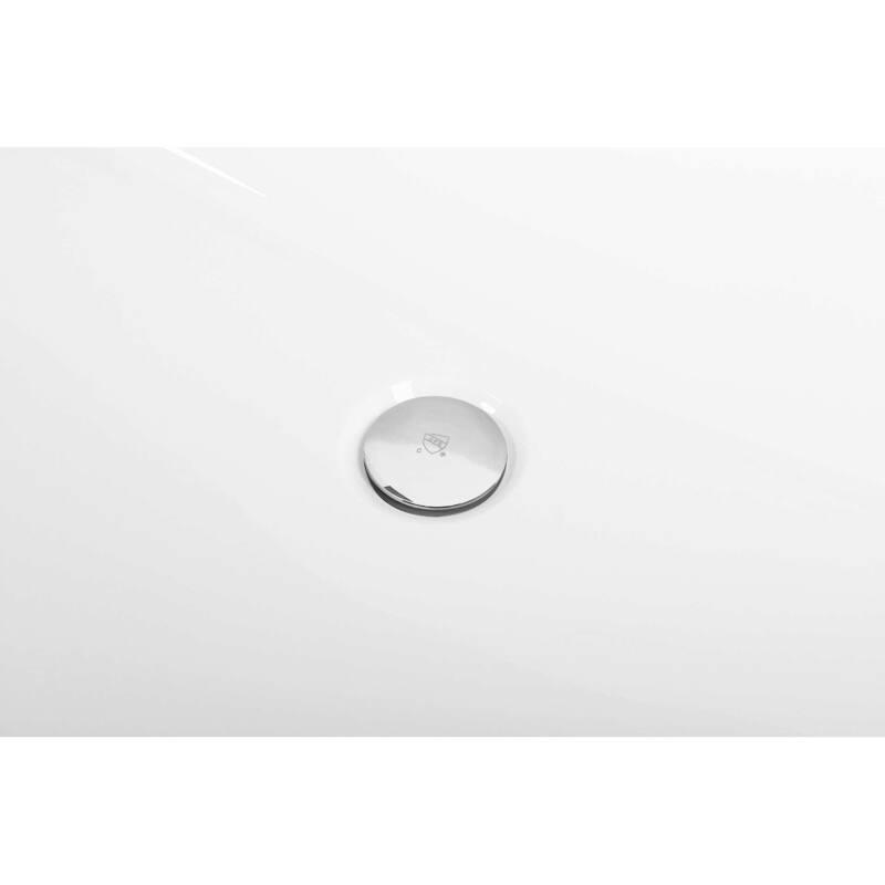 Timothy Soaking Rectangular Bathtub in Glossy White