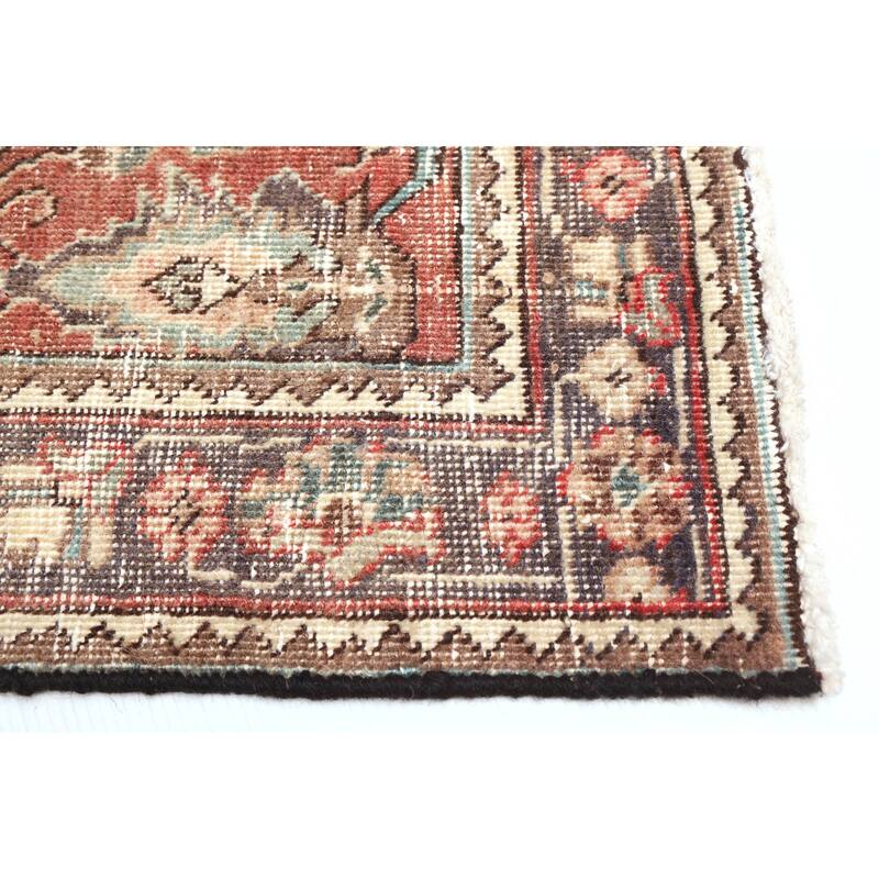 ECARPETGALLERY Hand-knotted Antalya Vintage Copper Wool Rug - 9'5 x 12'10