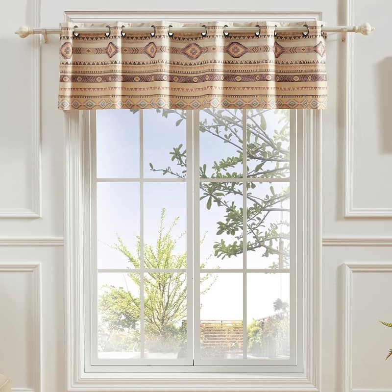The Curated Nomad San Carlos Grommet-top Window Valance