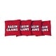 preview thumbnail 1 of 1, Louisiana Ragin Cajuns Red Cornhole Bags All-Weather Resin Filled