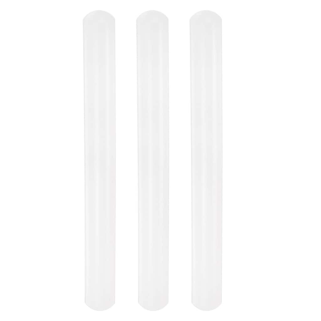 3pcs Fondant Rolling Pin PP Non Stick for Baking - White
