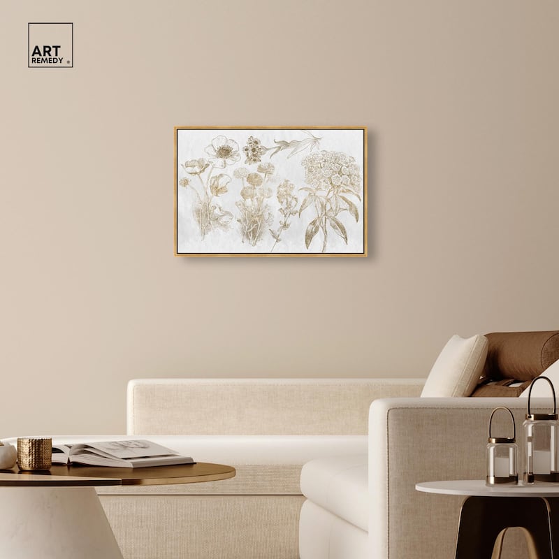 Floral Selection Canvas by Art Remedy