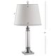 preview thumbnail 3 of 6, SAFAVIEH Lighting 24-inch Zara Crystal Table Lamp (Set of 2) - 12"x12"x24"