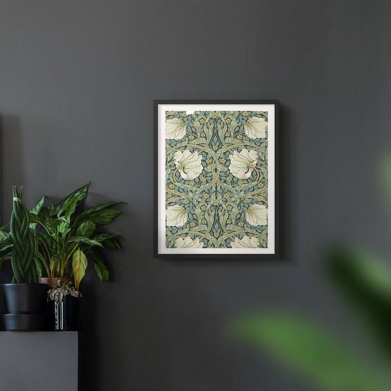 Vintage Abstract Print XXVIII -Framed Print