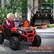preview thumbnail 4 of 8, Kids 24V Electric Ride-On Car with Dual Motors, Two Seats, Adjustable Speeds, Remote & Suspension - Red