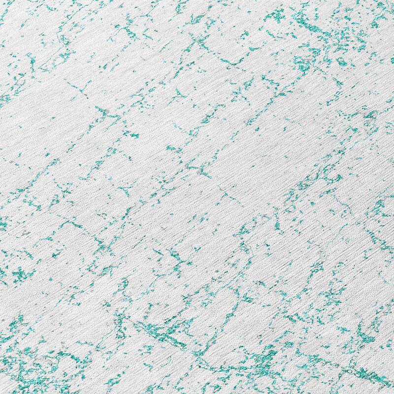 Machine Washable Indoor/ Outdoor Chantille Modern Texture Rug