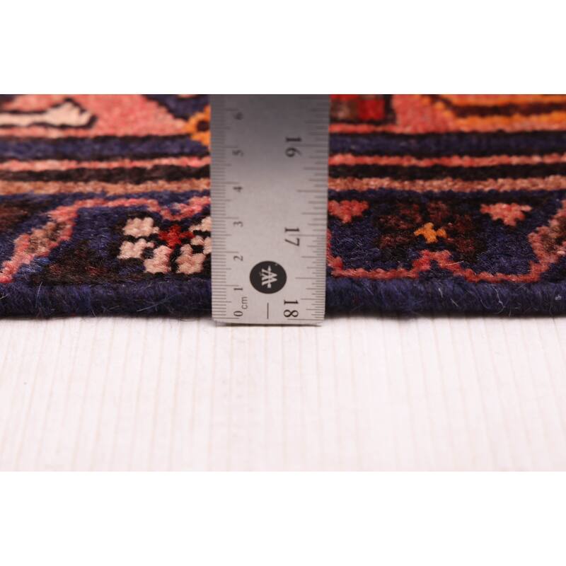 ECARPETGALLERY Hand-knotted Andelz Dark Red Wool Rug - 4'1 x 6'11