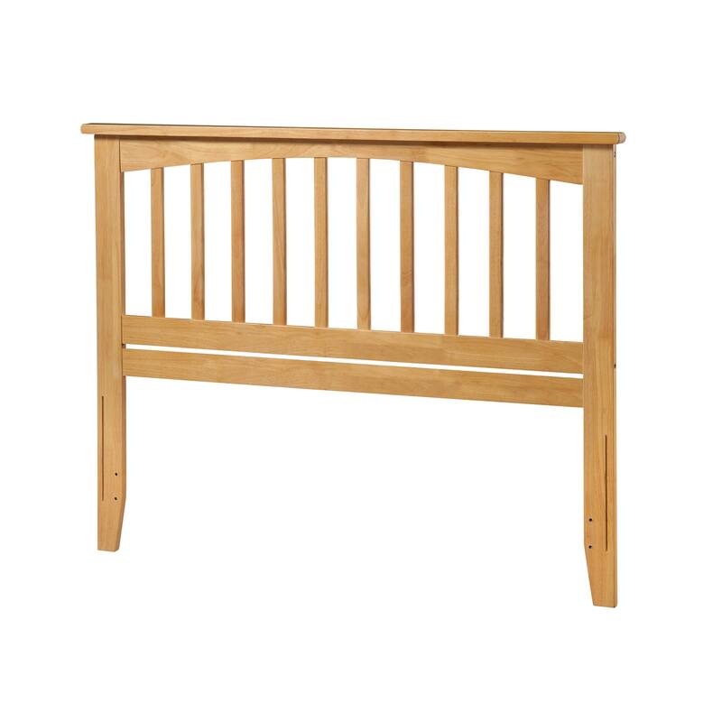 Mission Headboard with USB Charging Station - Natural - Queen