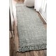 preview thumbnail 18 of 46, Brooklyn Rug Co Delilah Solid Chunky Jute Tassel Area Rug