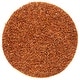 preview thumbnail 116 of 116, SAFAVIEH Handmade Leather Shag Alois Modern Rug 6' Round - Orange - Round