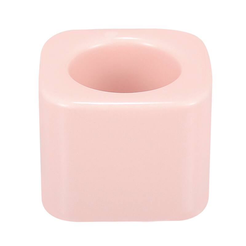 Toothbrush Holder, Square Mini Ceramic Toothbrush Holder Electric Toothbrush Holder 2.20"x2.20"x1.73", for Bathroom