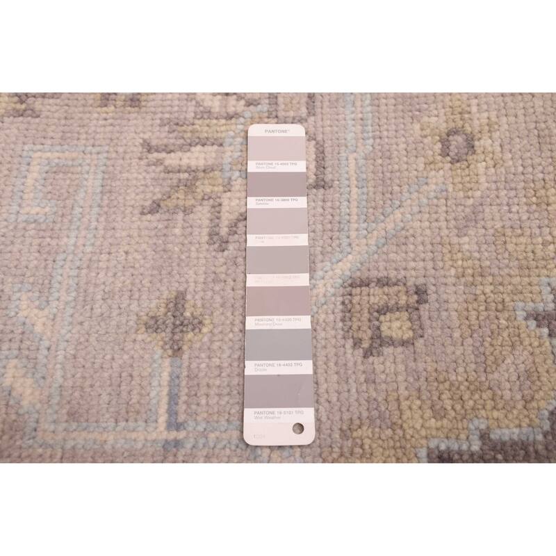 ECARPETGALLERY Hand-knotted Jules Serapi Grey Wool Rug - 8'0 x 9'10