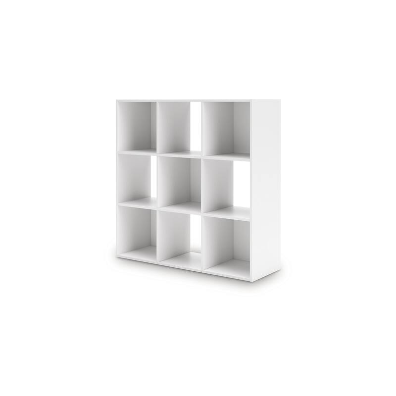 Signature Design by Ashley Onita White 9 Cube Organizer - 35" W x 12" D x 35" H